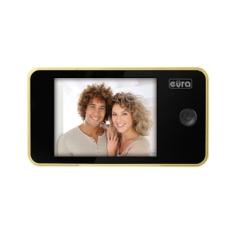 WIDEOWIZJER DO DRZWI VDP-01C1 ERIS złoty 3,2'' LCD